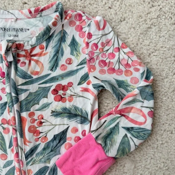 Posh Peanut Holiday Bow Convertible One Piece - Picture 3 of 12